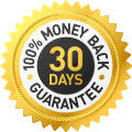 100% money back guarantee 30 days risk-free